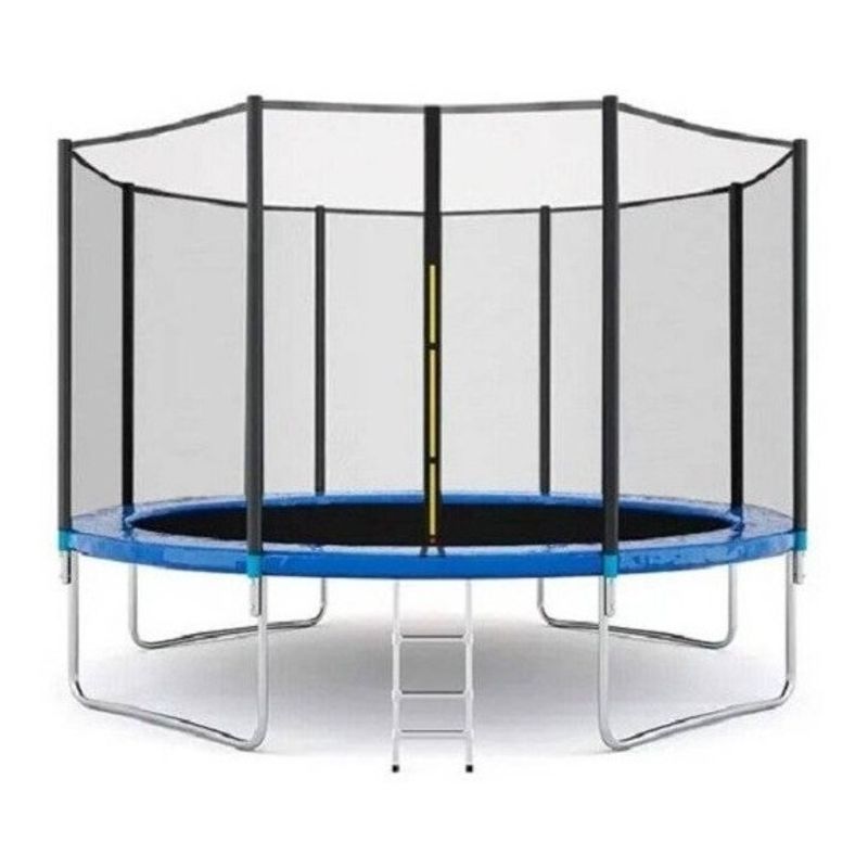 TODODESCUENTO - Cama Elástica 12ft  3.66 Mts Con Malla Protectora Y Escalera