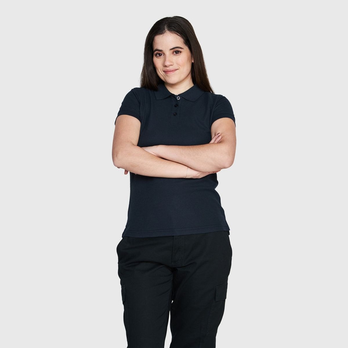 JAYSON - Polera Piqué TC 65/35 M/C Mujer