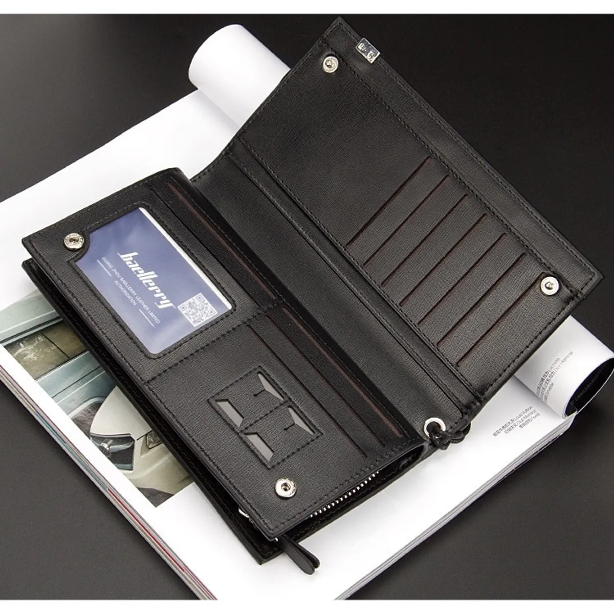 BAELLERRY - Chequera Hombre De Cuero Pu Baellerry Mod Dustin