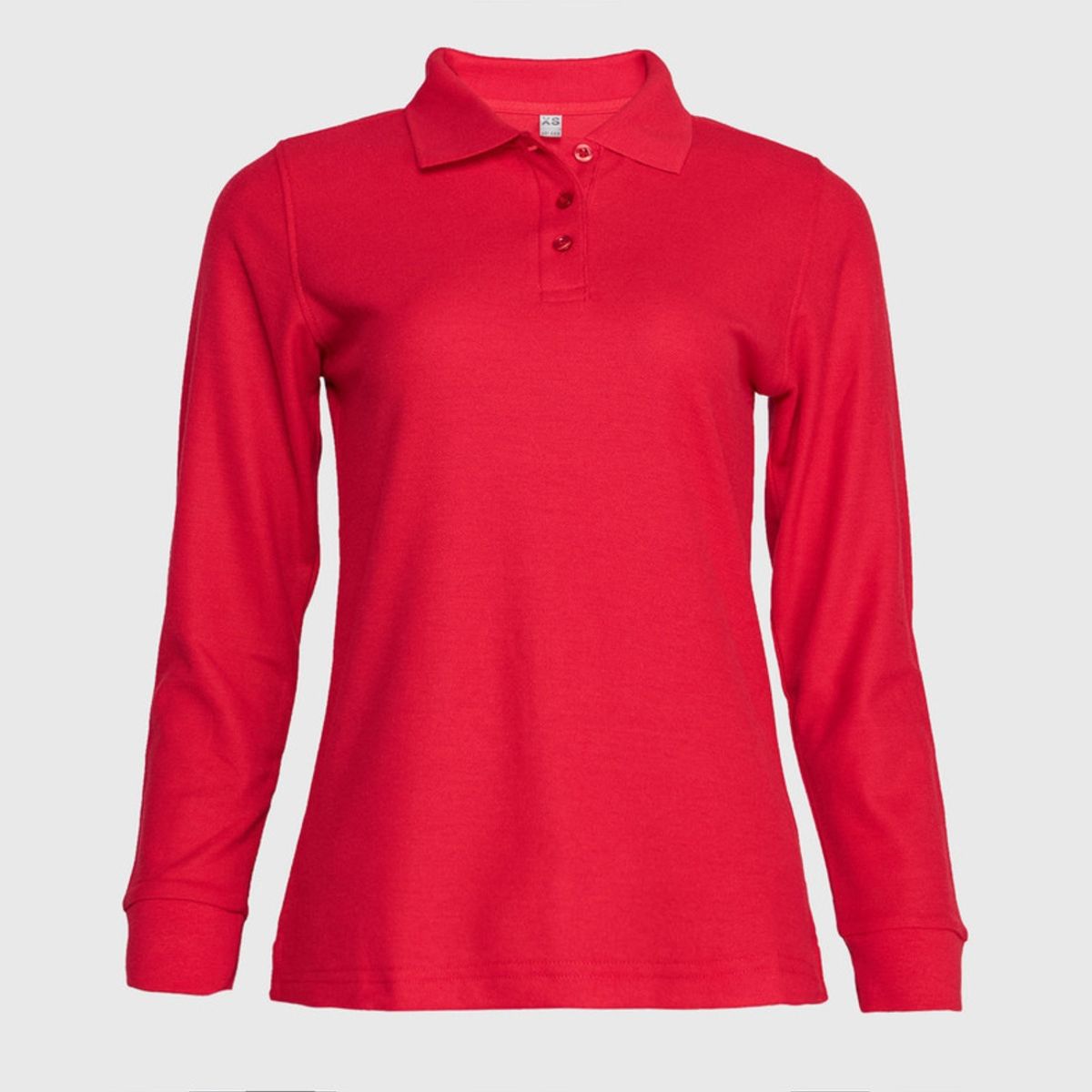 JAYSON - Polera Piqué TC 65/35 Manga Larga Mujer