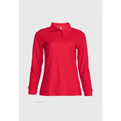 Imagen 2 del producto Polera Piqué TC 65/35 Manga Larga Mujer