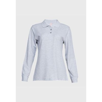 Imagen 2 del producto Polera Piqué TC 65/35 Manga Larga Mujer