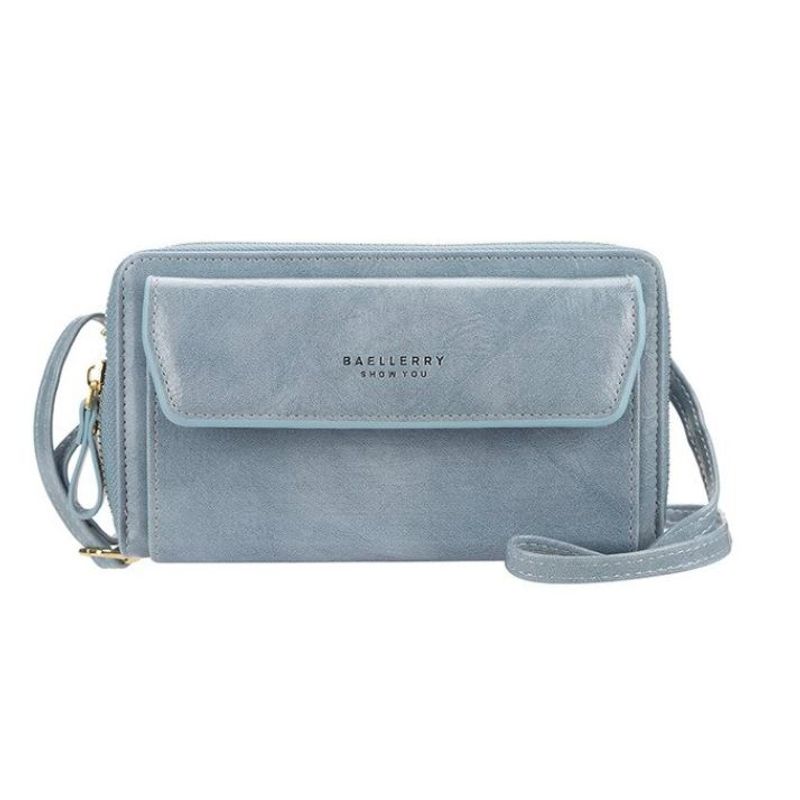 BAELLERRY - Billetera Cartera Mujer Cuero Pu Baellerry Mod Frost