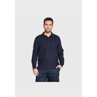 Polera Piqué TC 65/35 Manga Larga Hombre
