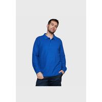 Polera Piqué TC 65/35 Manga Larga Hombre