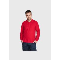 Polera Piqué TC 65/35 Manga Larga Hombre