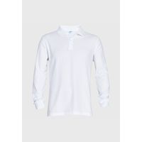 Polera Piqué TC 65/35 Manga Larga Hombre_.