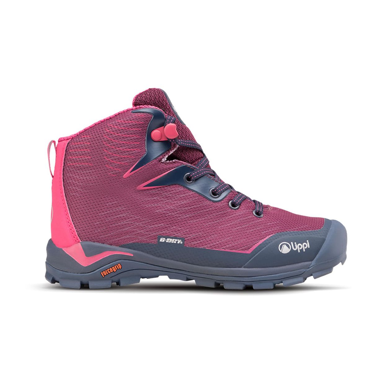 LIPPI - Botín Niña Intense Hike Kids Mid Frambuesa Lippi