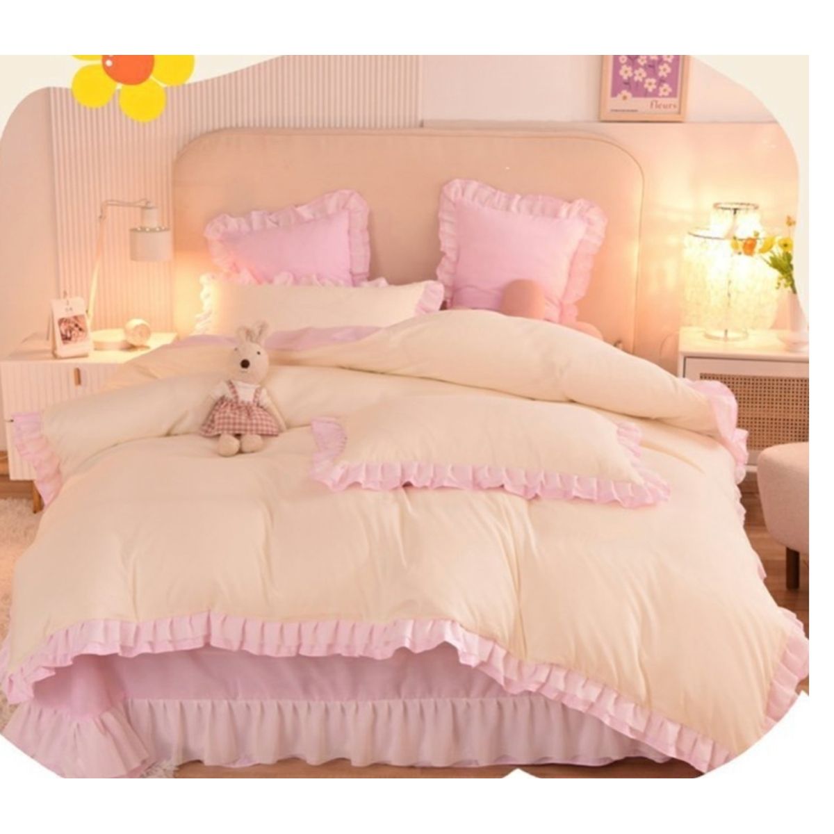 HOMER DESIGN - Set Ropa De Cama Sabanas funda De Plumon king hm27