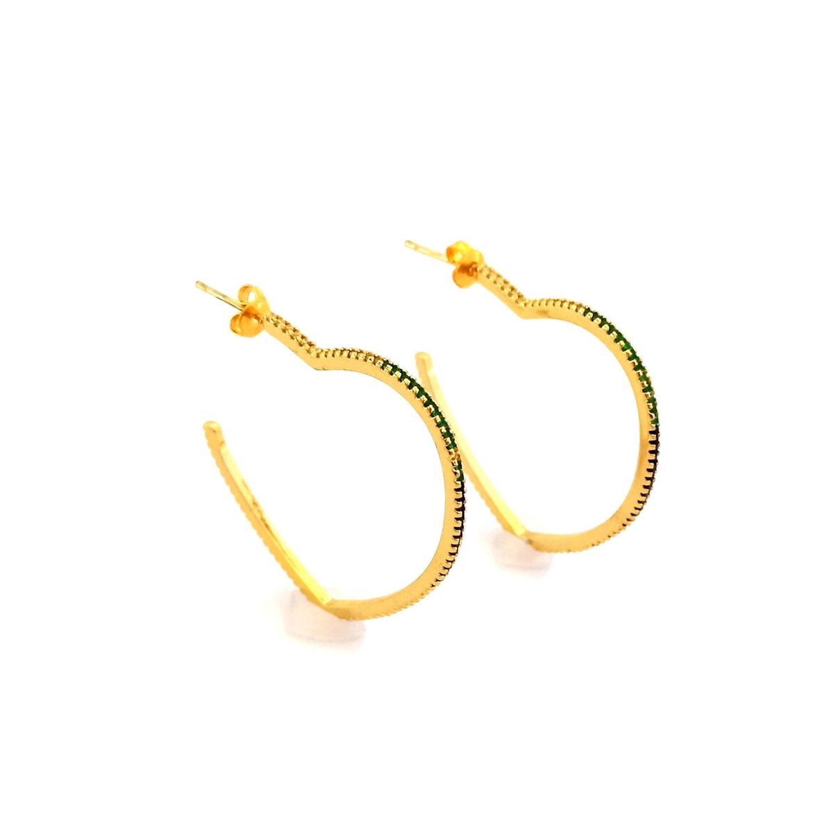 LILY JOYAS - Aros Argollas Corazones