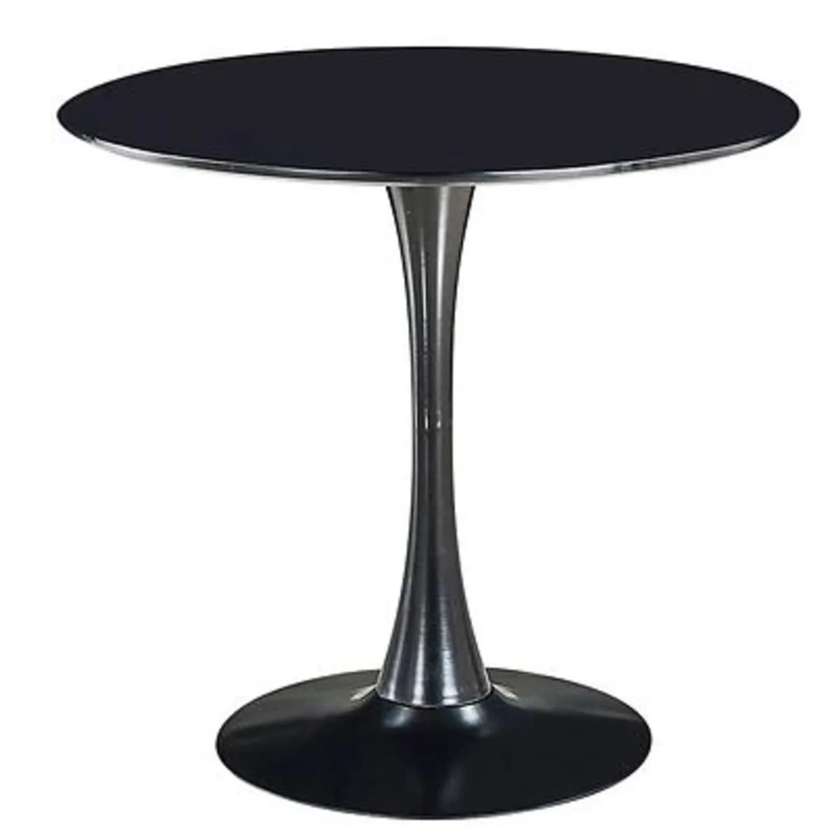 CORI CORI - Mesa Tulip  80CMS NEGRO