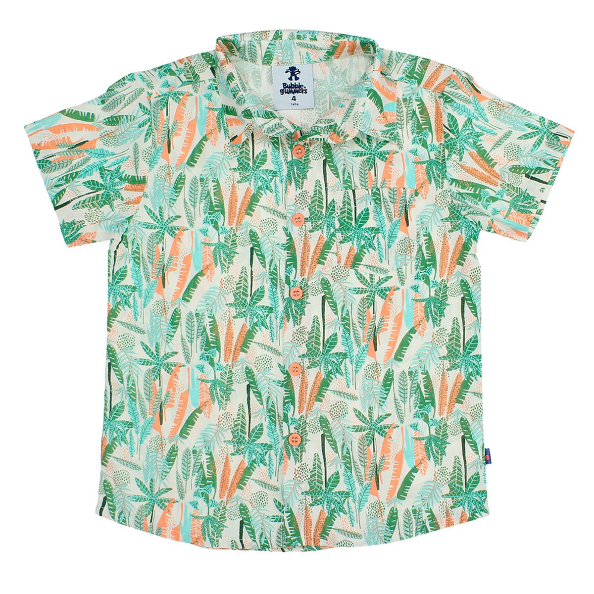 BUBBLE GUMMERS - CAMISA NIÑO BUBBLEGUMMERS ELEVATED NATURE MULTICOLOR