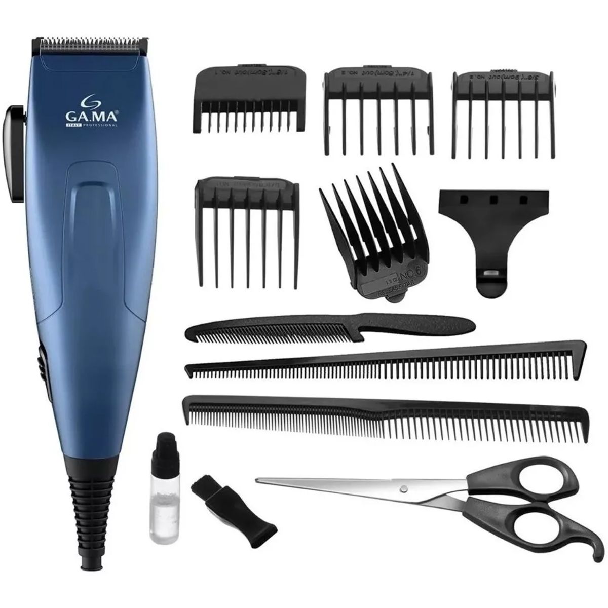 GAMA - Cortapelos Clipper Gama Gm 562 Magnético 13 Piezas