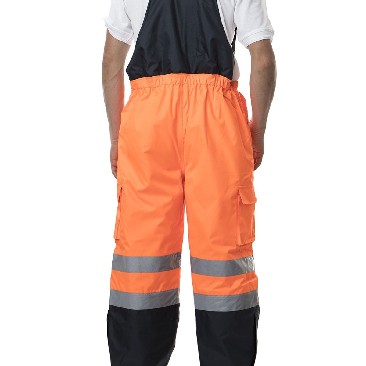 JAYSON - Jardinera Impermeable Alta Visibilidad Naranja