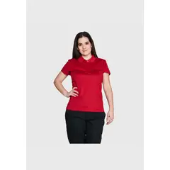 JAYSON - Polera Dry Fit Cuello Camisero M/C Mujer