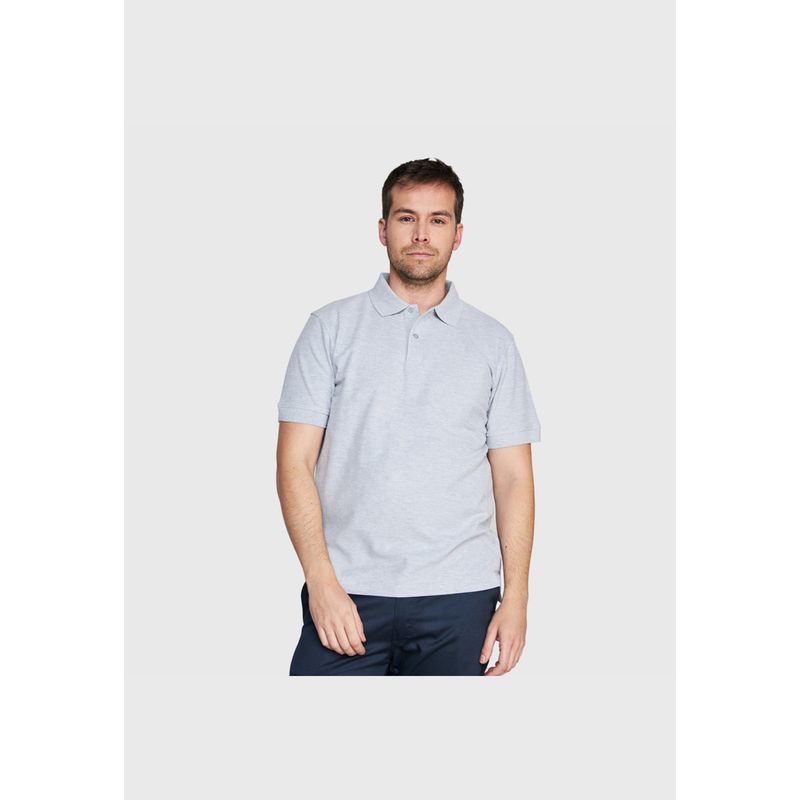 JAYSON - Polera Piqué 80/20 M/C Hombre
