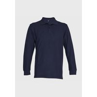 Polera Piqué 80/20 Manga Larga Hombre