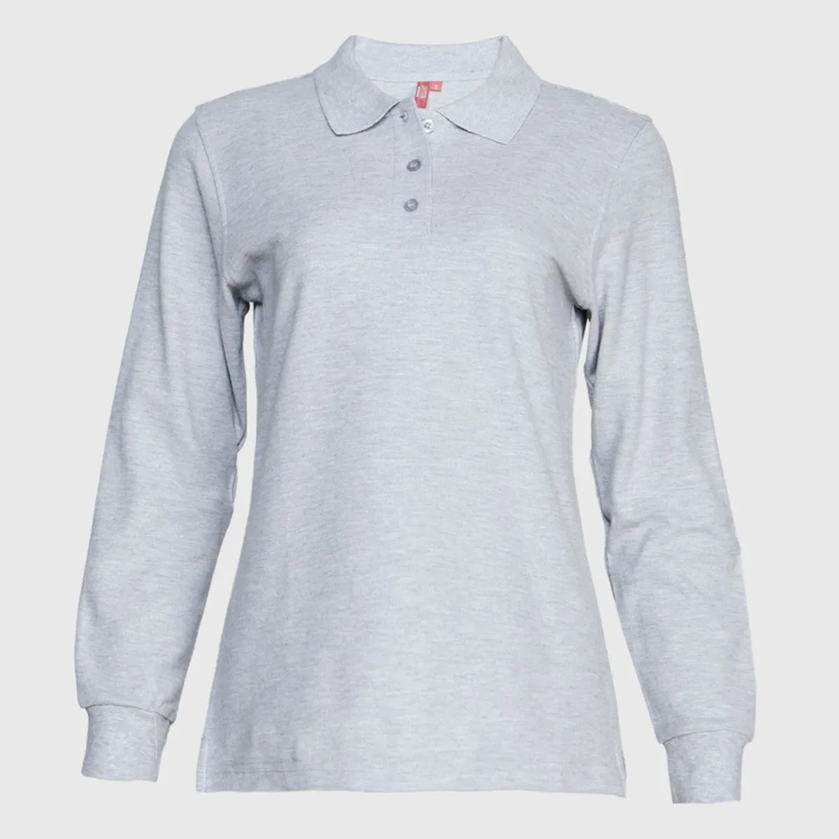 JAYSON - Polera Piqué 80/20 Manga Larga Mujer