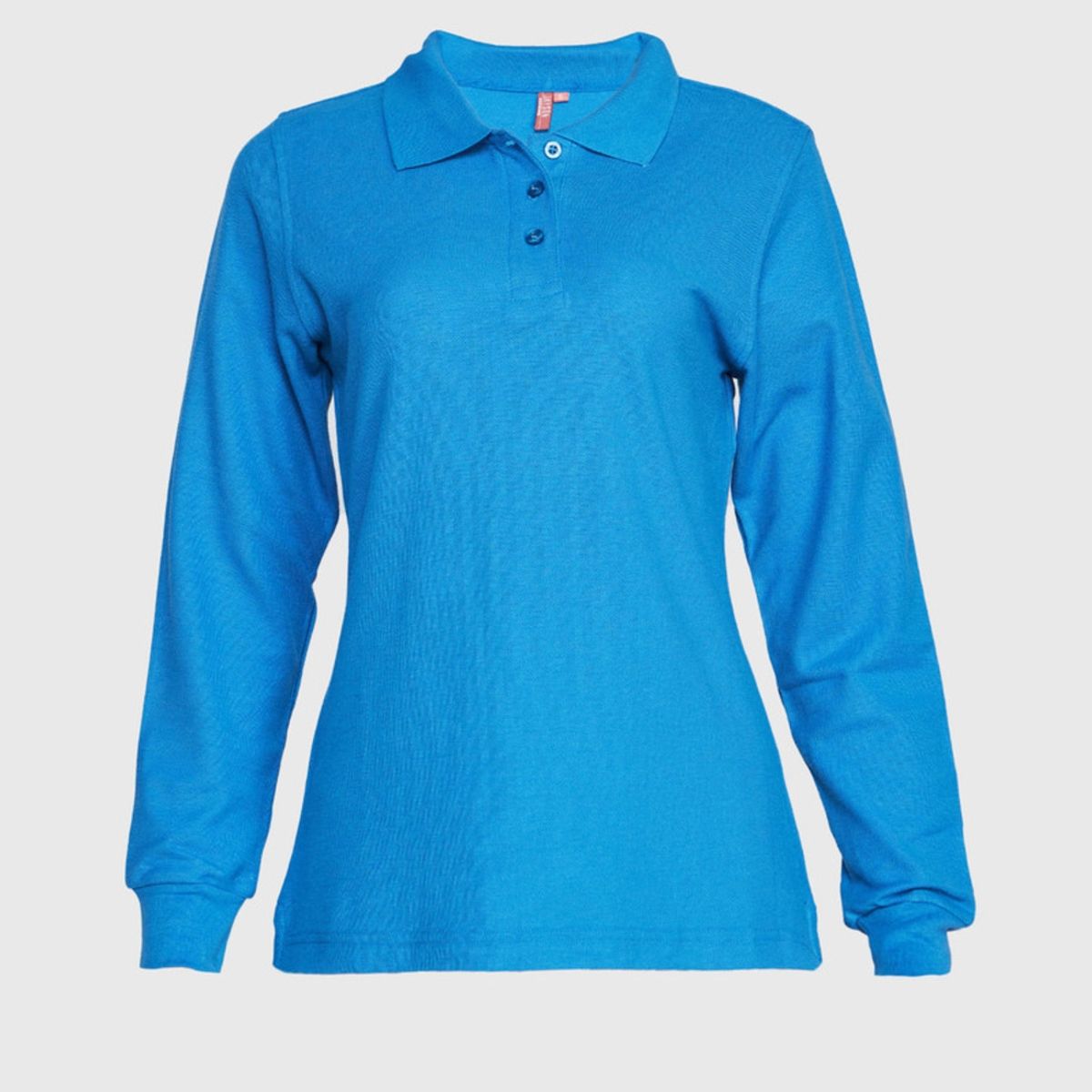 JAYSON - Polera Piqué 80/20 Manga Larga Mujer