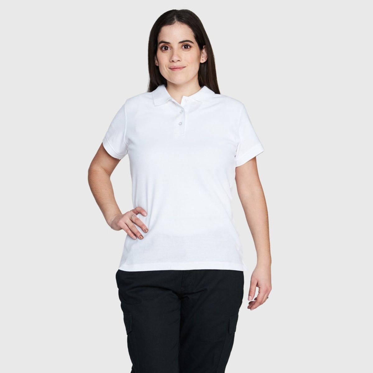 JAYSON - Polera Piqué TC 65/35 M/C Mujer