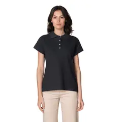 INDUSBORD - Polera Piqué Mujer Premium Manga Corta Protección UV