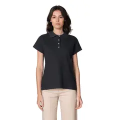 INDUSBORD - Polera Piqué Premium Textura Suave Manga corta Mujer Uv50 Certificada