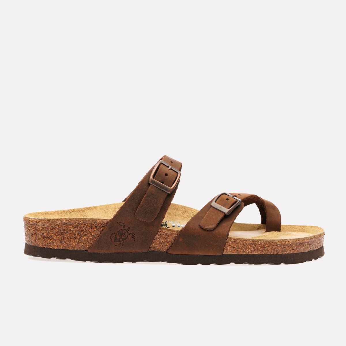 HAKA HONU - Sandalia Mujer Verda Brown Haka Honu