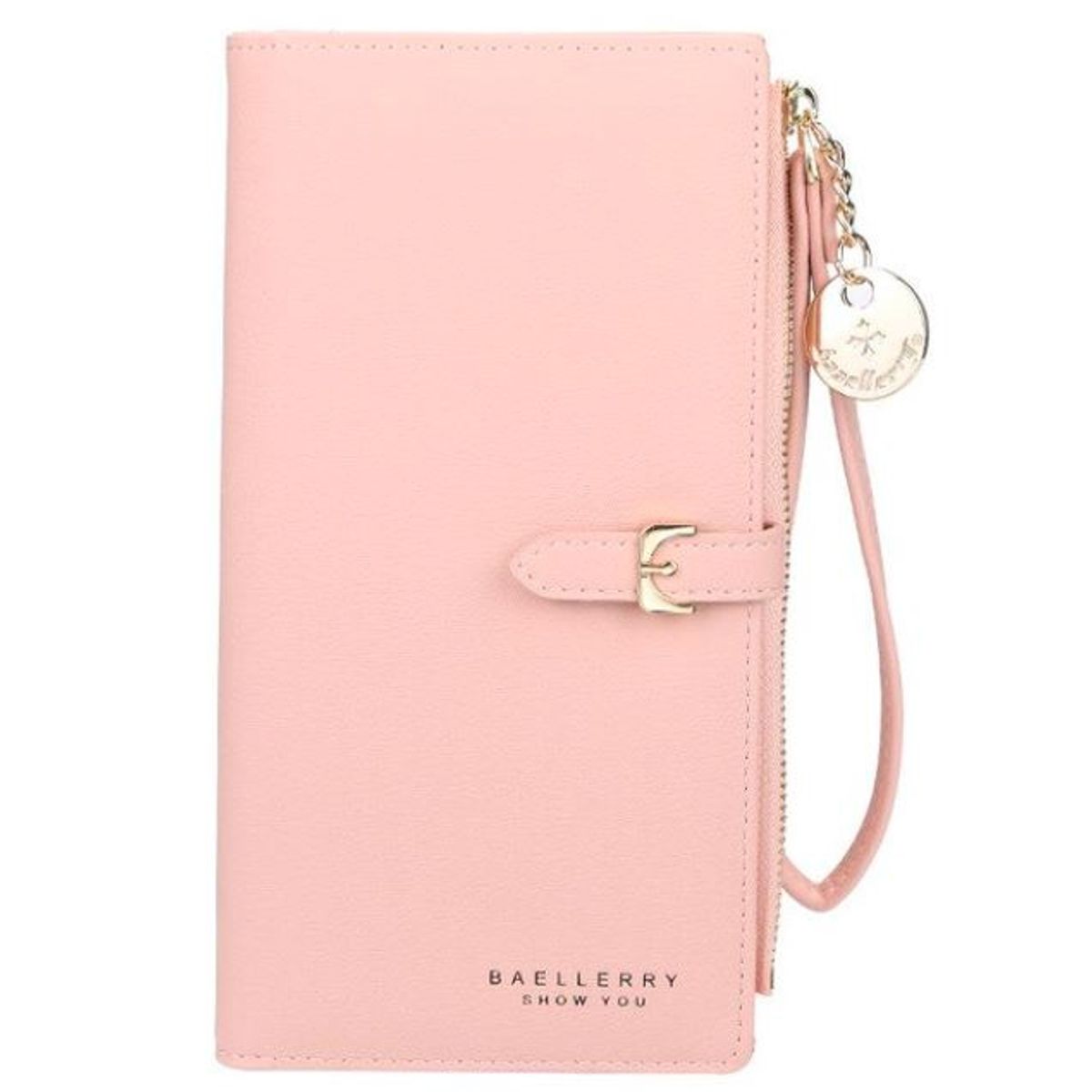 BAELLERRY - Billetera Larga Mujer De Cuero Pu Baellerry Mod Buckle