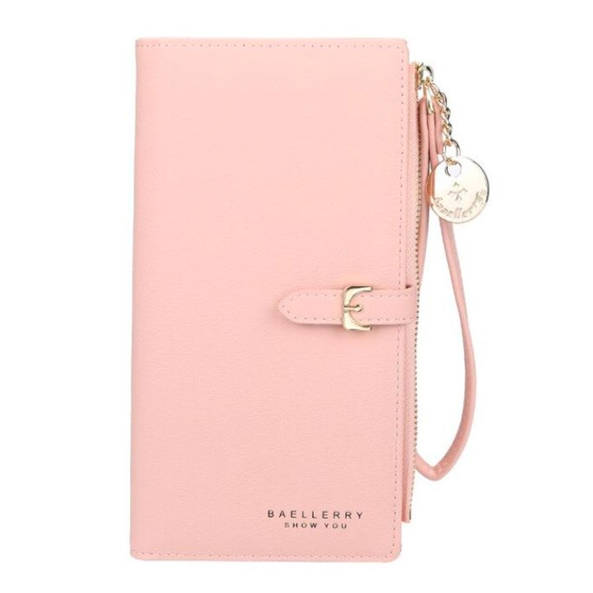 BAELLERRY - Billetera Larga Mujer De Cuero Pu Baellerry Mod Buckle