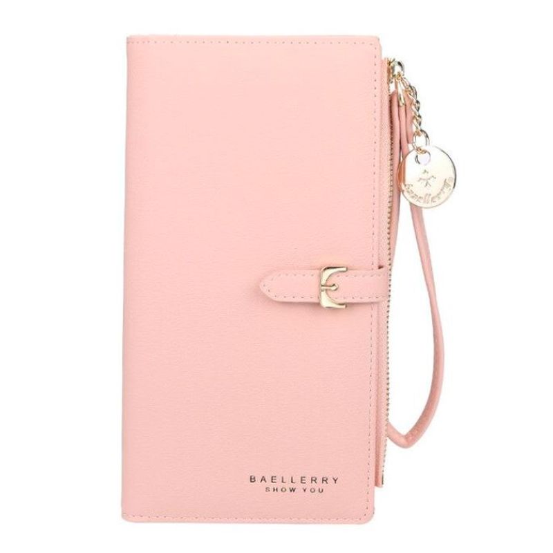 BAELLERRY - Billetera Larga Mujer De Cuero Pu Baellerry Mod Buckle