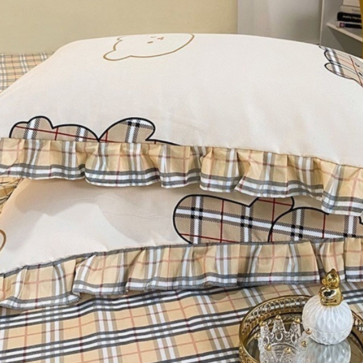 HOMER DESIGN - Set Ropa De Cama Sabanas +funda De Plumon 1.5 Plazas Jml1