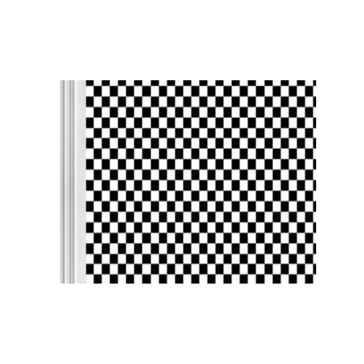 GENERICO - Papel Mural Autoadhesivo Rollo 10mt X 60cm Ajedrez.