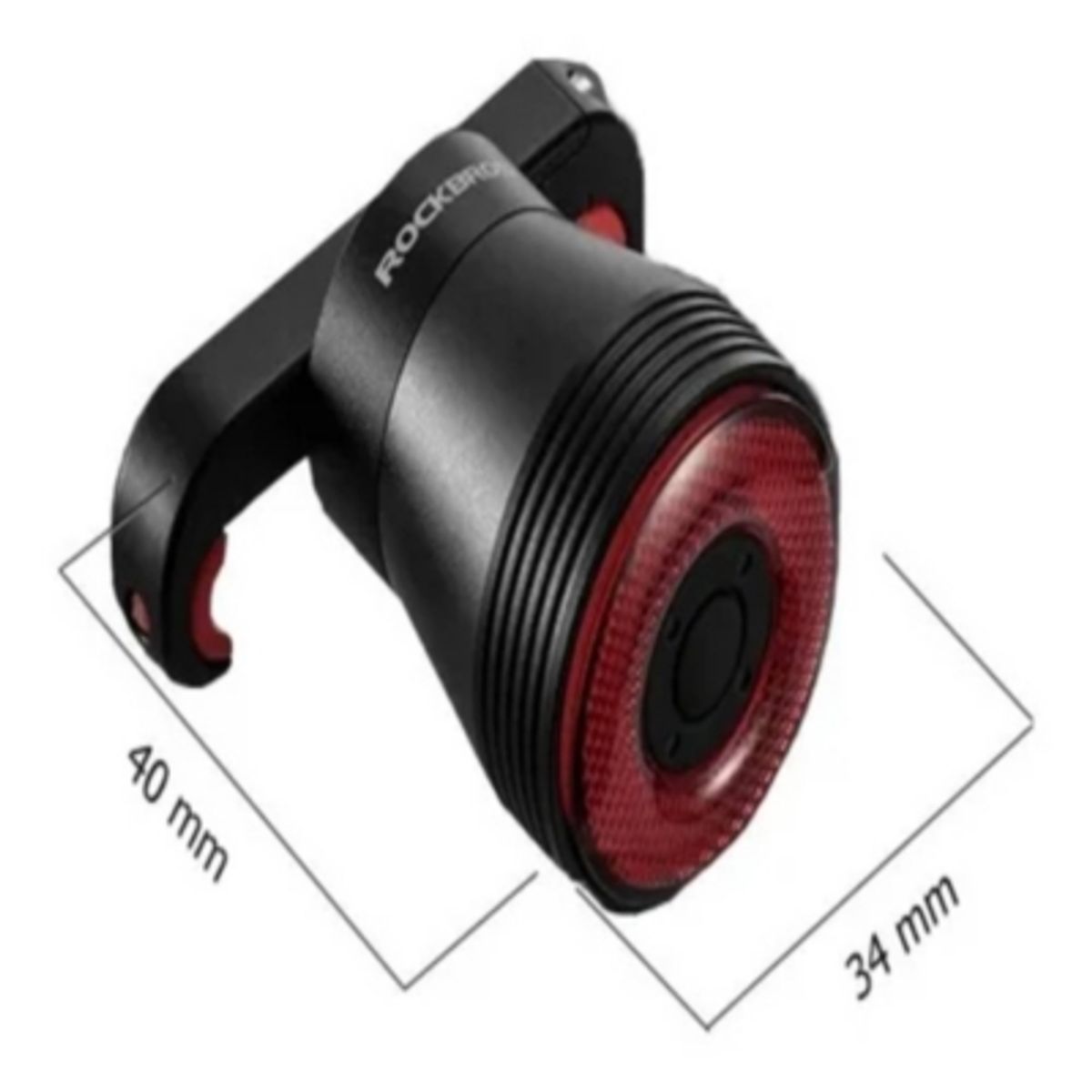 ROCKBROS - Luz Trasera Rockbros Smart Sensor Frenado Usb Para Bicicleta