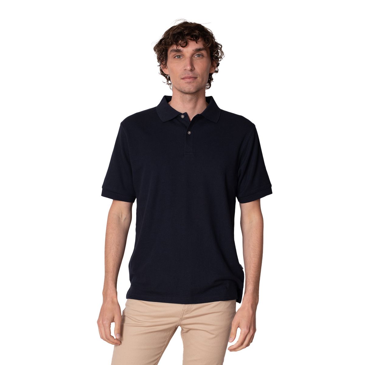 INDUSBORD - Polera hombre Piqué Premium Manga corta protección Uv50 Certificada Indusbord