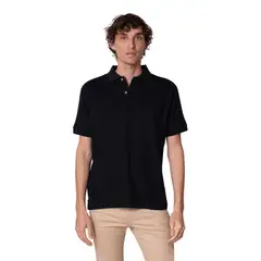 INDUSBORD - Polera hombre Piqué Premium Manga corta protección Uv50 Certificada