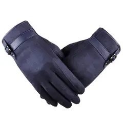 L LUXHER - Guantes De Hombre Invierno De Terciopelo Laspezia Mod Fines
