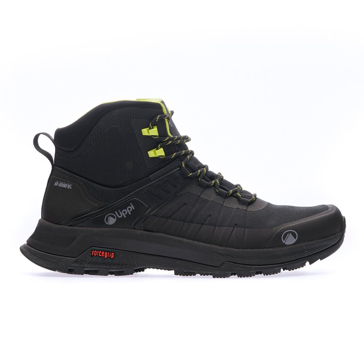 LIPPI - Zapatilla Hombre Vulcano Iron Stone Mid B-Dry Black Volt Lippi