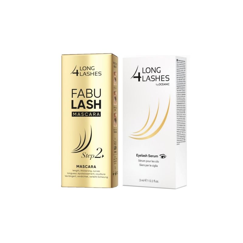LONG4LASHES - Pack Serum crecimiento de pestañas y máscara de pestañas
