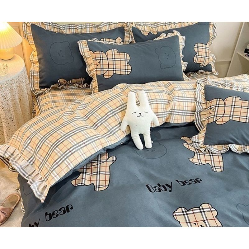 HOMER DESIGN - Set Ropa De Cama Sabanas +funda De Plumon 2 Plazas jml2