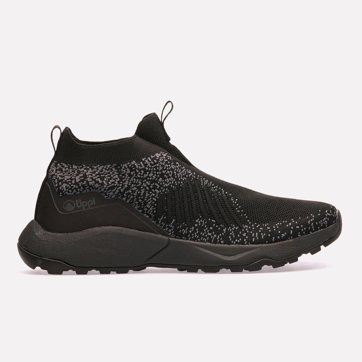 LIPPI - Zapatilla Mujer Wool Step Slip On Triple Black Lippi