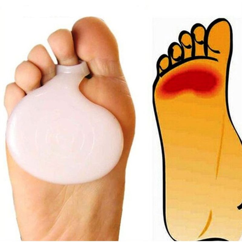 GENERICO - Par Plantilla Silicona Inflable Metatarso