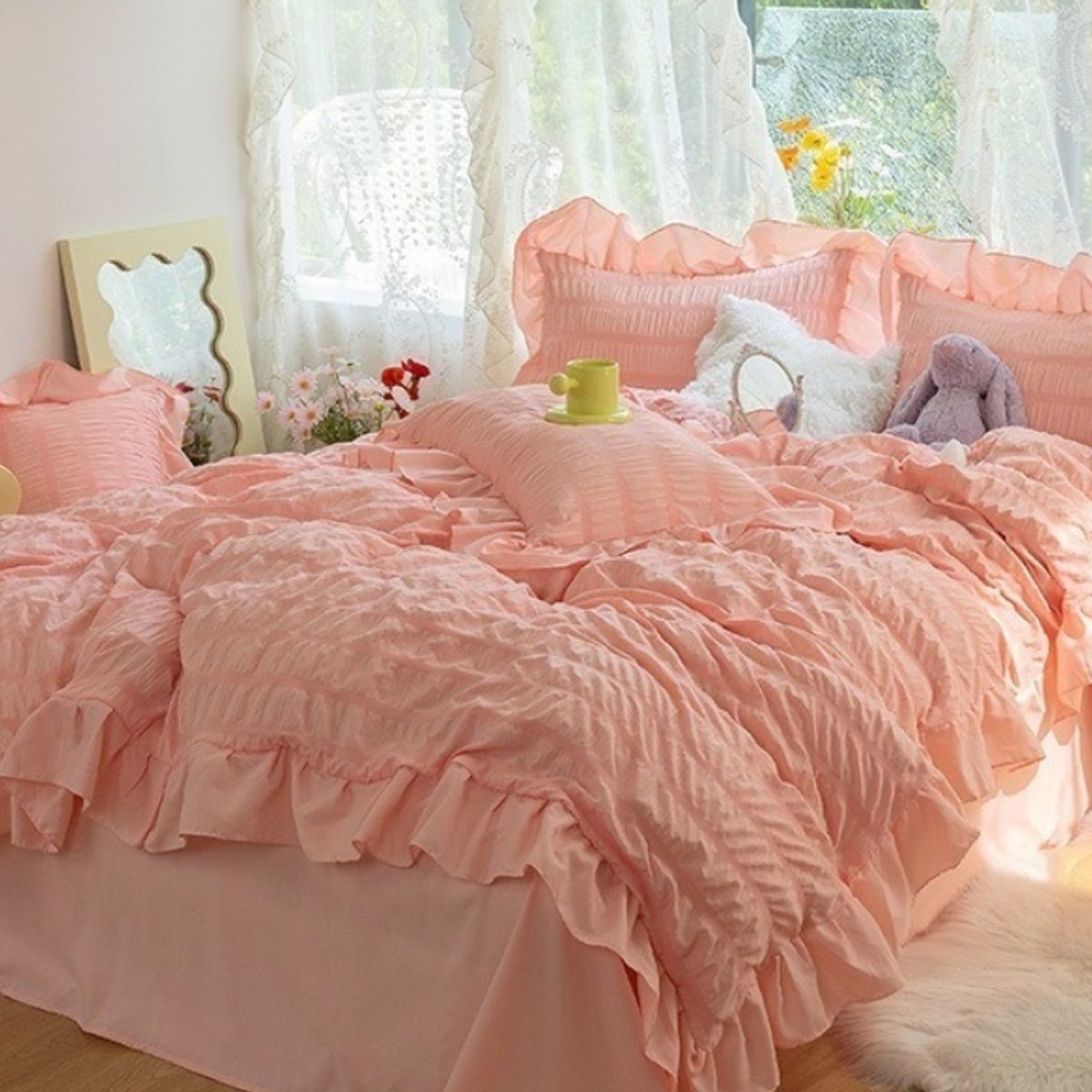 HOMER DESIGN - Set Ropa De Cama Sabanas funda De Plumon king hspps3