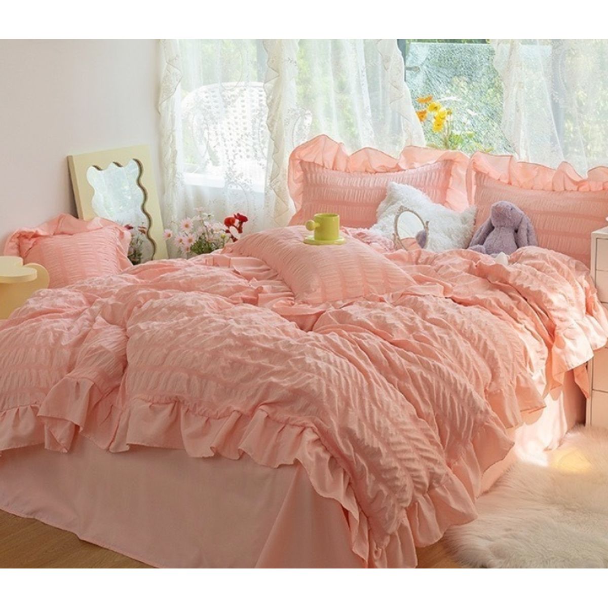 HOMER DESIGN - Set Ropa De Cama Sabanas funda De Plumon king hspps3