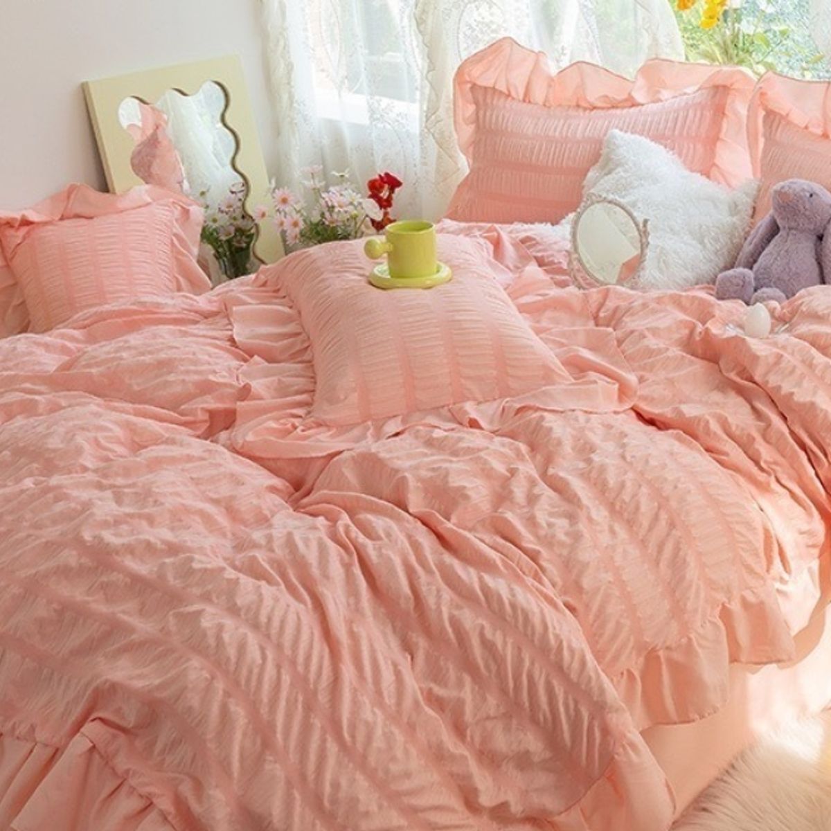 HOMER DESIGN - Set Ropa De Cama Sabanas funda De Plumon king hspps3