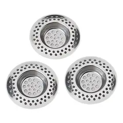 GENERICO - 3 Rejilla Filtro Lavaplato Escurridor Organizador Lavaplato