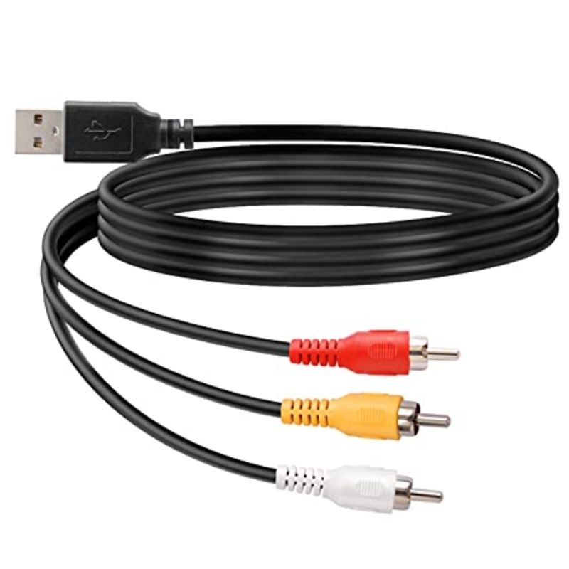 IRM - Cable Rca A Usb Macho Audio Y Video Adaptador