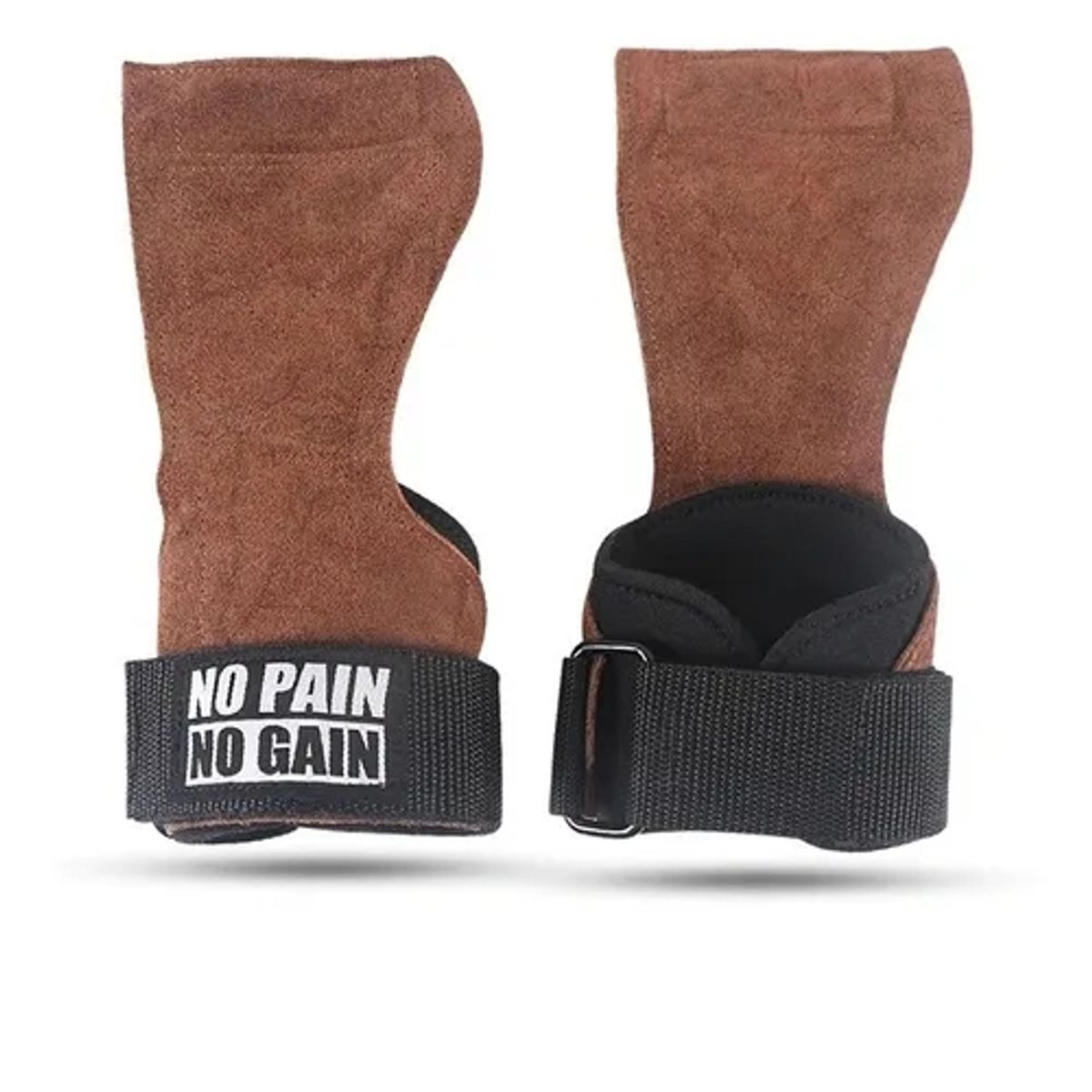 GENERICO - Calleras No Pain no Gain Crossfit GymUnisex Fitness Cuero