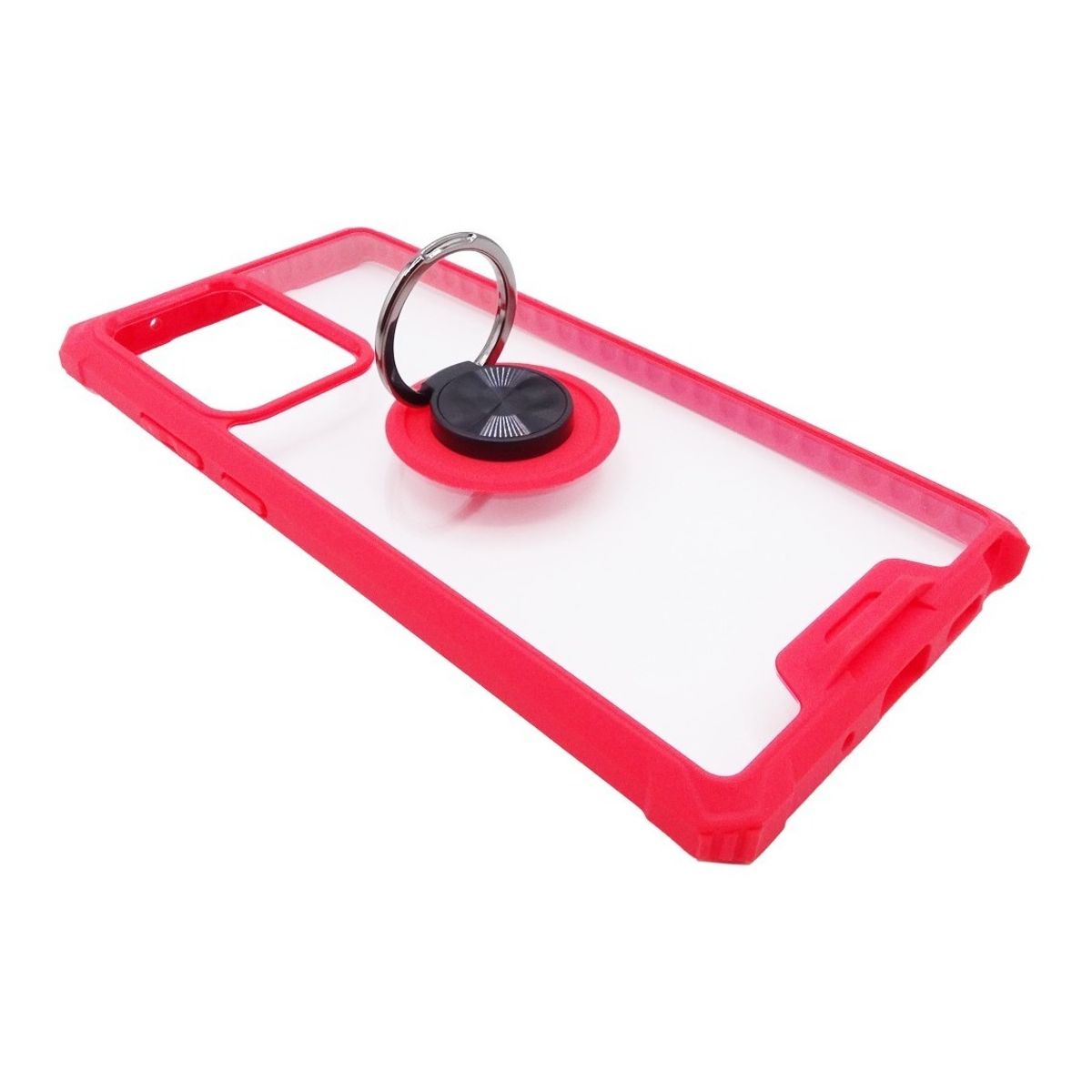 GENERICO - Carcasa Transparente Con Anillo Para Samsung Note 20 Ultra