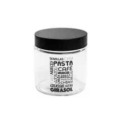 DECO EXPRESS - Frasco Vidrio Black 12 Cm