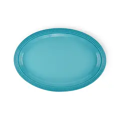 LE CREUSET - Bandeja Oval Vancouver 46Cm Azul Caribe